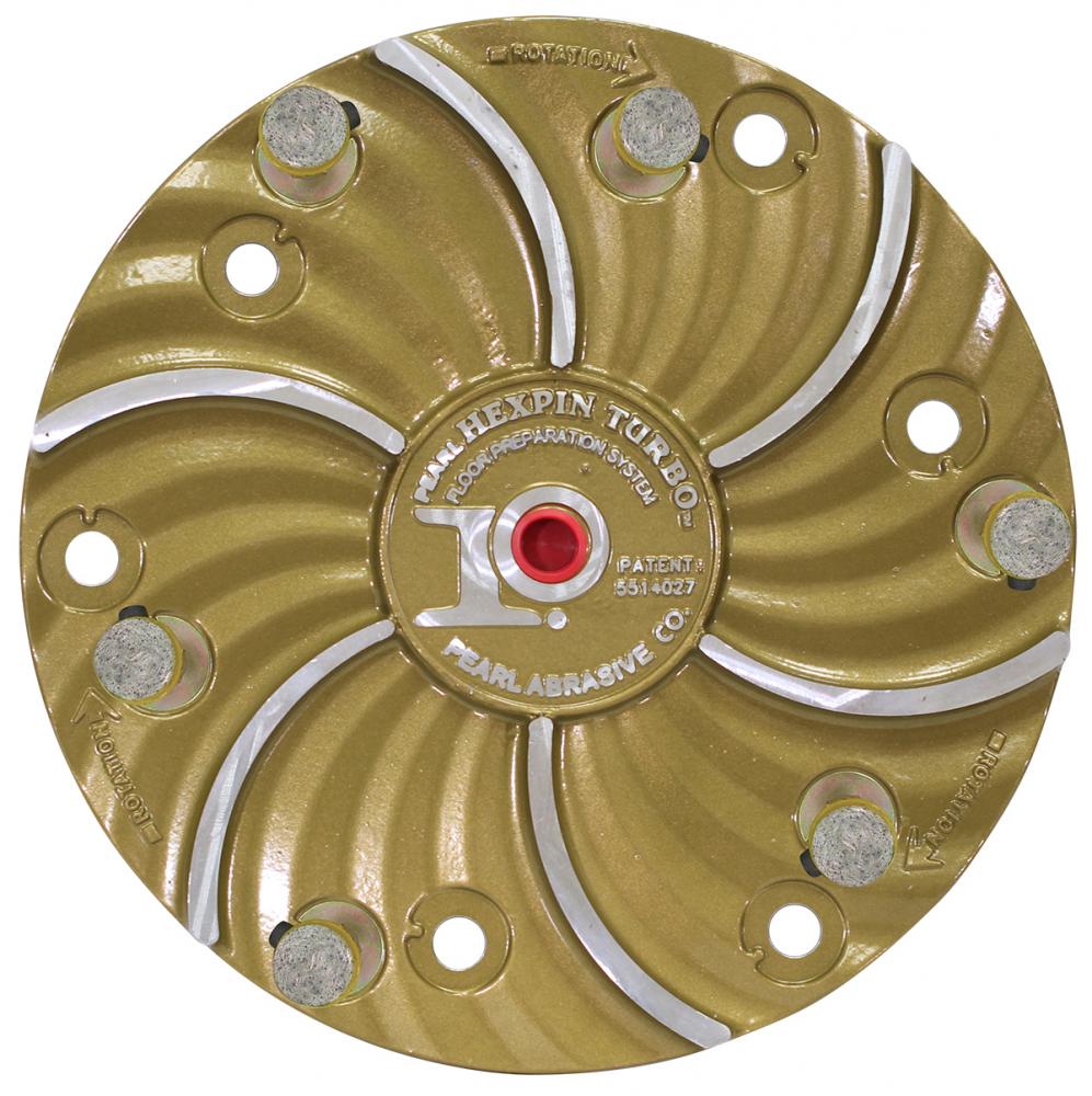 15" PLATE WITH  6 EZ PAD PINS