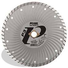 Pearl Abrasive Co. P3™ SD Silver - P3™ SD Silver Waved Core Turbo Blades