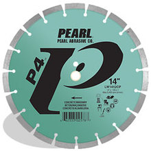 Pearl Abrasive Co. LW1411CP2 - 14 x .110 x 20mm Pearl P4™ Concrete & Masonry Segmented Blade, 15mm Rim