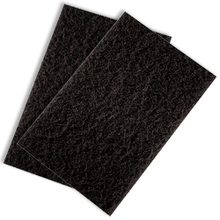 Pearl Abrasive Co. ULTP69BLK - 6 x 9 Ultra Prep™ Non-Woven Hand Pads, Black (SC - Coarse/Stainlesss)