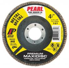 Pearl Abrasive Co. 1169 - 7 x 7/8 Premium AO Maxidisc™ Flap Discs for Metal, Type 27 Shape
