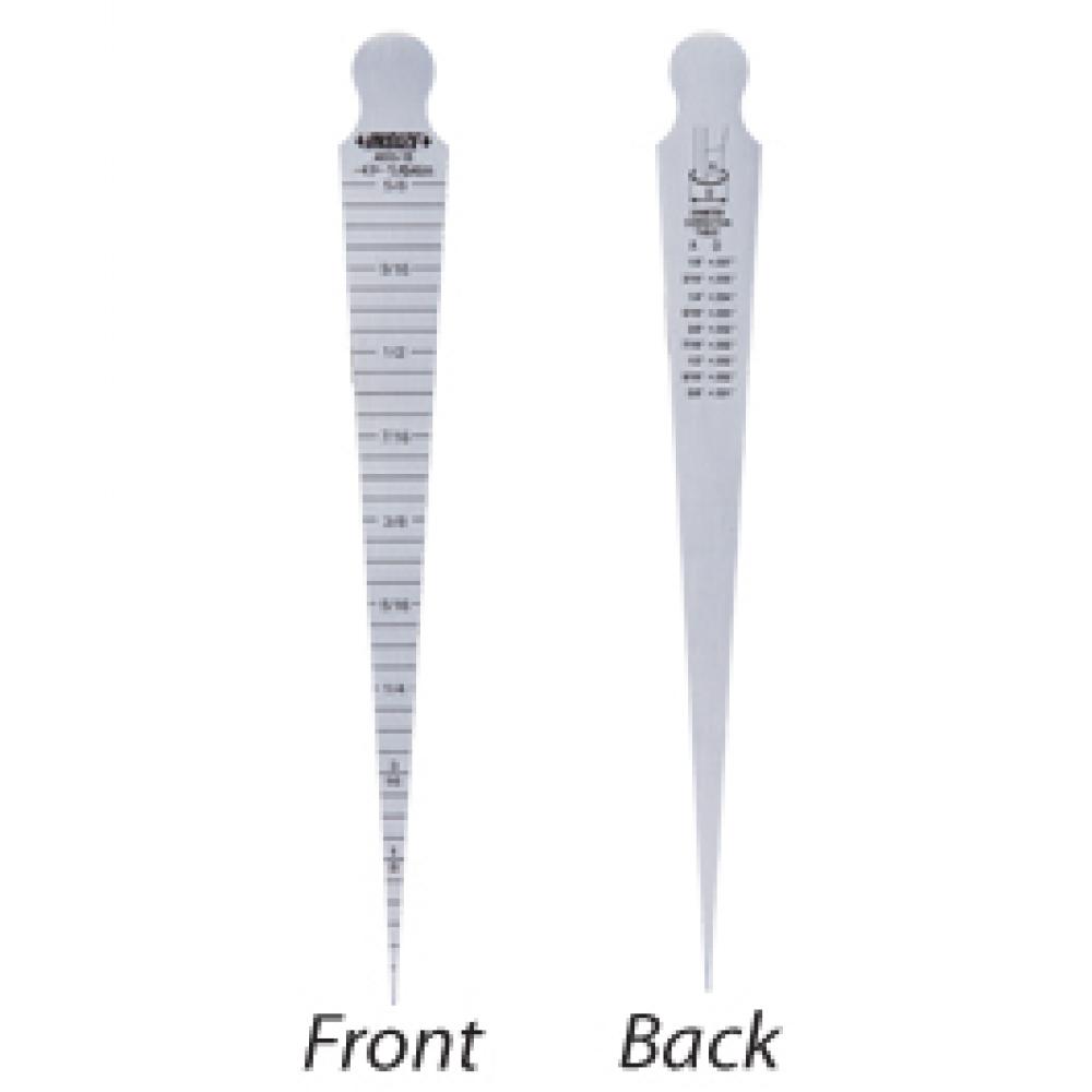 TAPER GAGE 1/32-5/8" RANGE 1/64" GRADUATION