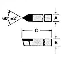 KAR Industrial Inc. 313275 - BRAZED TOOL E8 C2