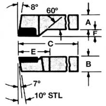 KAR Industrial Inc. 313340 - BRAZED TOOL GR12 C5