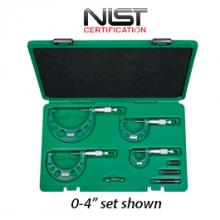 KAR Industrial Inc. 816554 - OUTSIDE MICROMETER SET 3PCS 0-75MM RES 0.01MM