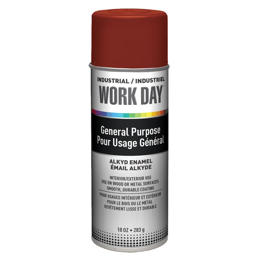Krylon Industrial Work Day, Red Primer, 10 oz.