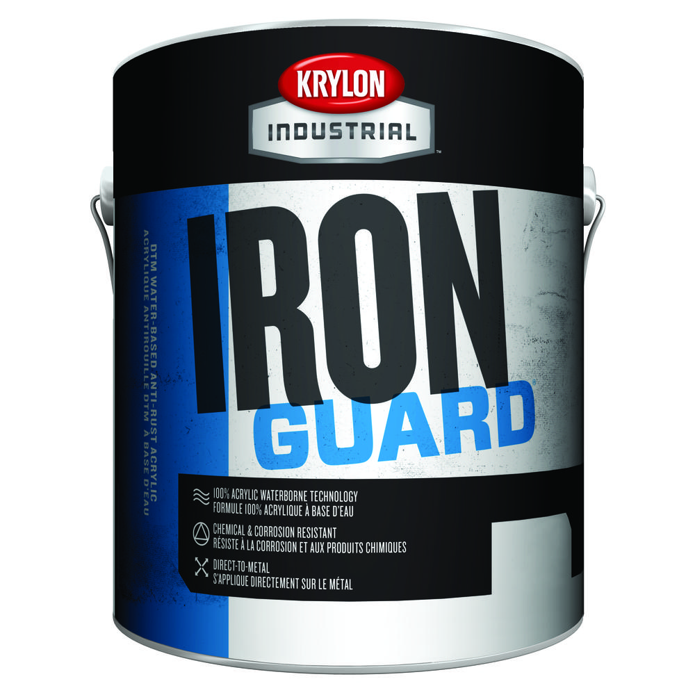 Iron Guard Water-Based Acrylic Enamel, Safety Orange (OSHA)