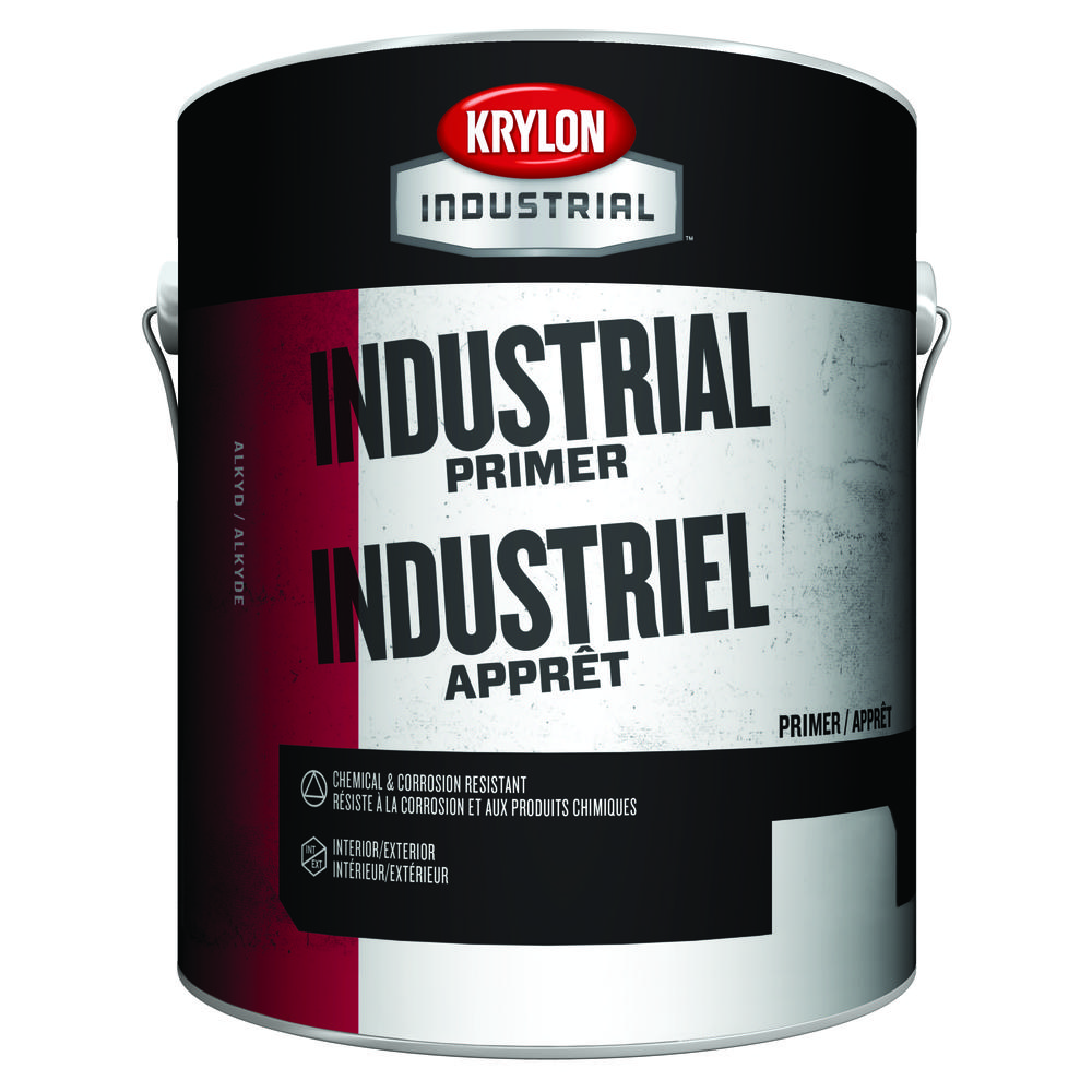 Krylon Industrial Primer, Gray Primer, 1 Gallon