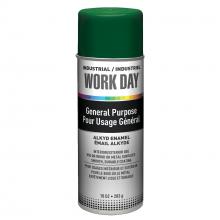 Krylon A04408007 - Krylon Industrial Work Day, Gloss, Green, 10 oz.