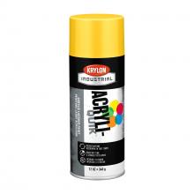 Krylon K01813A07 - Krylon Industrial Acryli-Quik, Daisy Yellow, 12 oz.