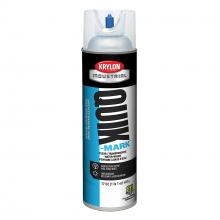 Krylon A03500 - Krylon Industrial Quik-Mark Water-Based Inverted Marking Paint, Clear, 17 oz.