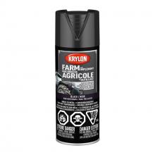 Krylon 419310008 - Krylon® Farm & Implement Spray Paint, Gloss, Black, 340 g