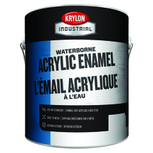 Krylon K000Z6762-16 - Krylon Industrial Waterborne Acrylic Enamel, Semi Gloss, Deep Base, 1 Gallon