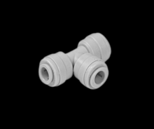 Fairview Ltd PI64-4 - Gry Acetal Union Tee 1/4