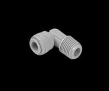 Fairview Ltd PI69-6B - Gry Acetal Fixed Elbow 3/8x1/4NPT