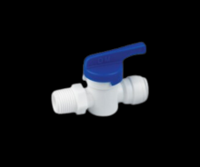 Fairview Ltd PPWS68-4B - PP Shut-Off Valve, 1/4x1/4 MPT