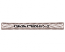 Fairview Ltd PVC-128-REEL - CLEAR BRAIDED VINYL TUBE