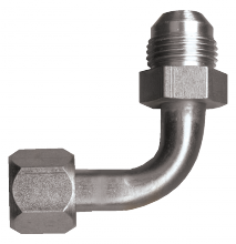 Fairview Ltd S3549BT-6 - 90Elb Bent Tube,3/8 Fem JIC SW x 3/8 Male JIC