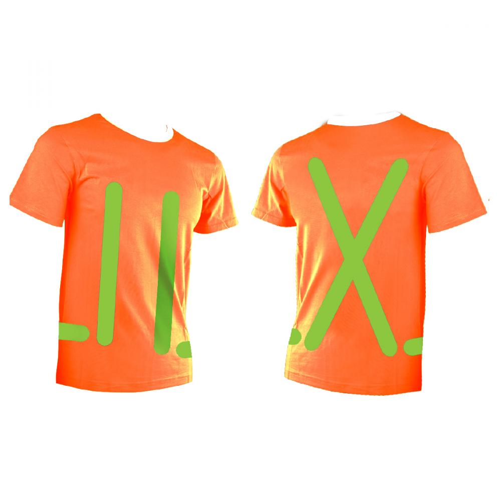 T-Shirt Traffic Safety with Stripes (XL)