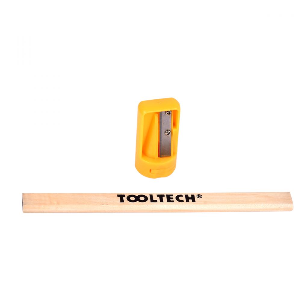 Carpenter's Pencils & Sharpener 10pk
