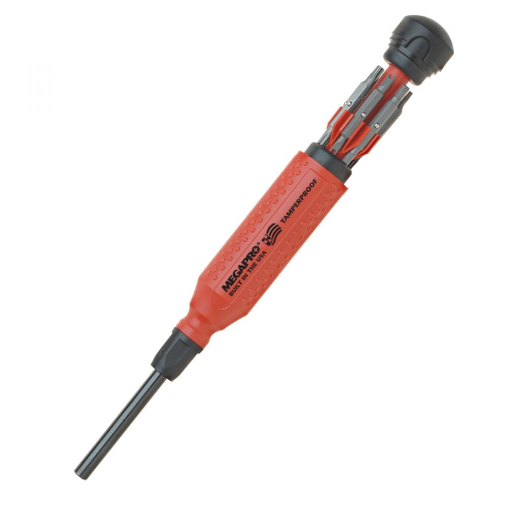 Megapro Screwdriver Tamperproof 15-in-1 Multi-Bit (Carded)