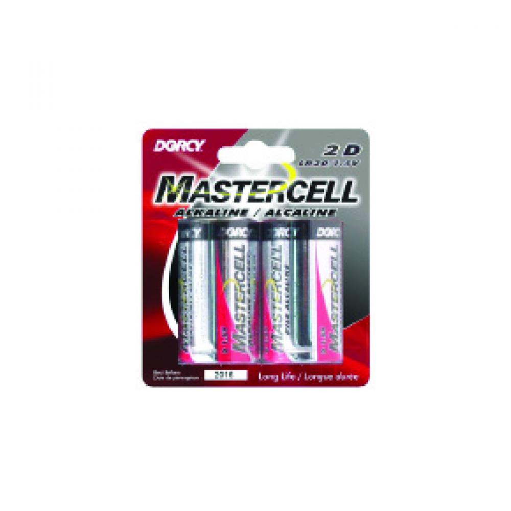 Mastercell Alkaline Battery D 2CD