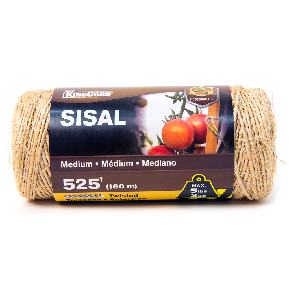Twisted Sisal Twine Medium 525' Natural