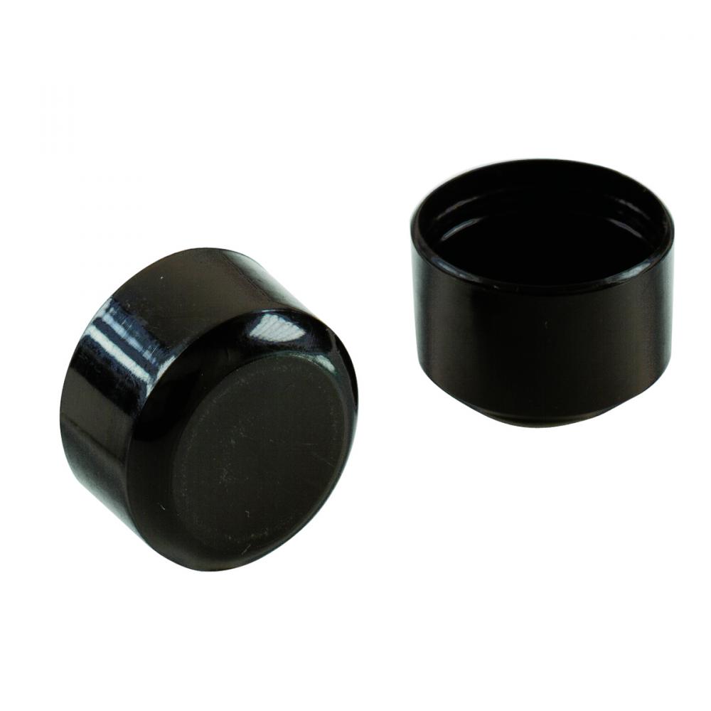 Chair Glide Black Plastic ½in 4Cd
