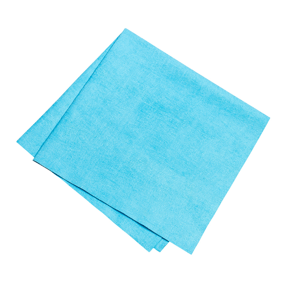 Q-Star Microfibre Non-Woven Cleaning Cloth 16x16" (40 x 40cm) Blue