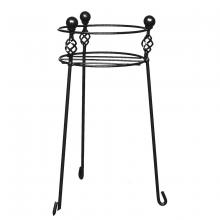 Toolway 88039051 - Venetian Plant Stand Wire Round 21x10in Pewter