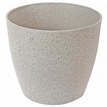 Toolway 88061271 - Stone-Look Plastic Planter 9in Grey