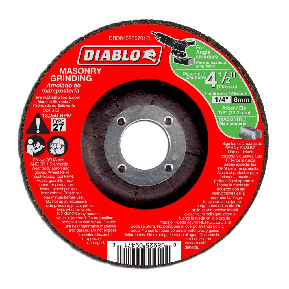 4-1/2 in. Masonry Grinding Disc - Type 27