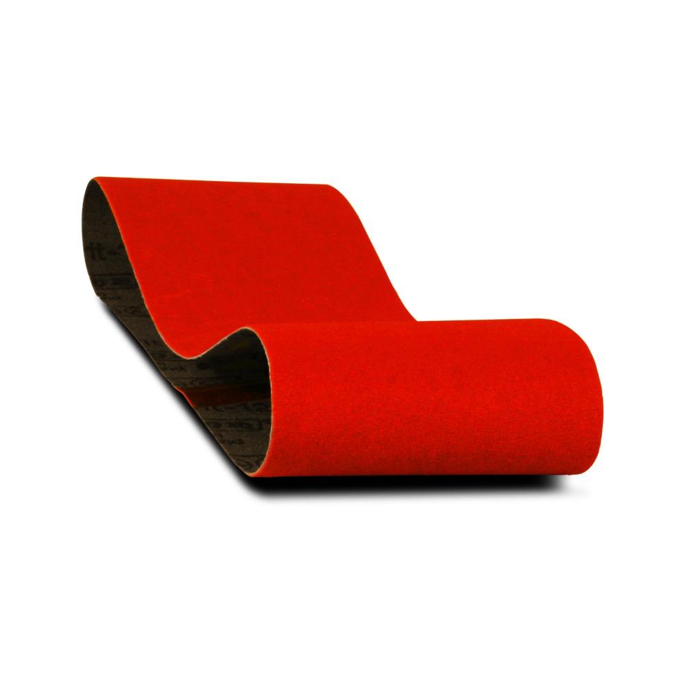 3 in. x 21 in. Sanding Belt 80 Grit (2-Pack)