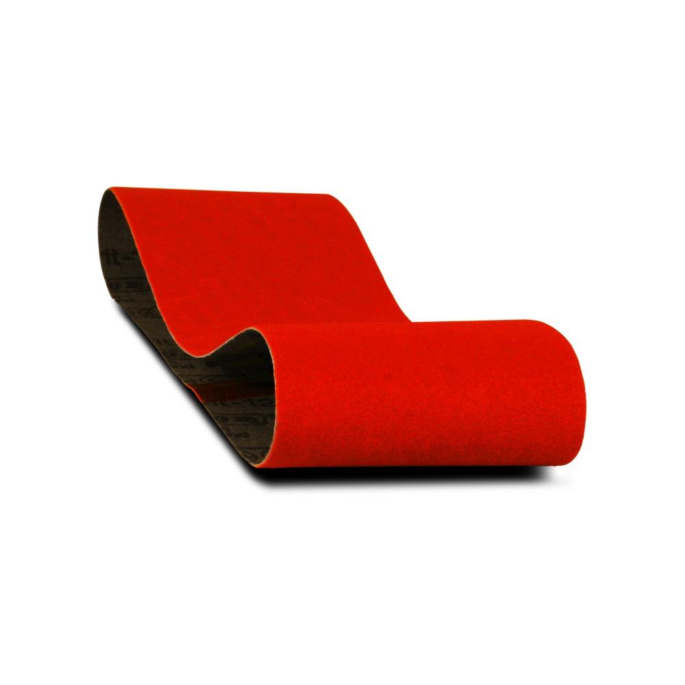 3 in. x 21 in. Sanding Belt 80 Grit (5-Pack)