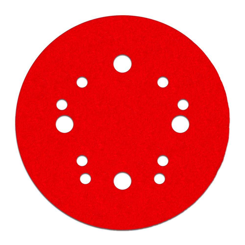 5 in. 80 Grit (Coarse)  ROS Hook & Lock™ Discs (4-Pack)