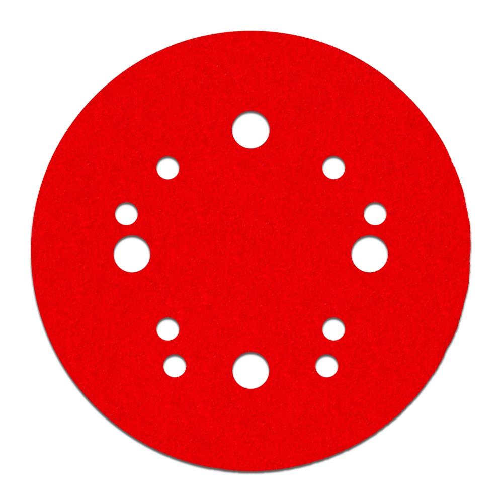 5 in. 100 Grit (Medium)  ROS Hook & Lock™ Discs (4-Pack)