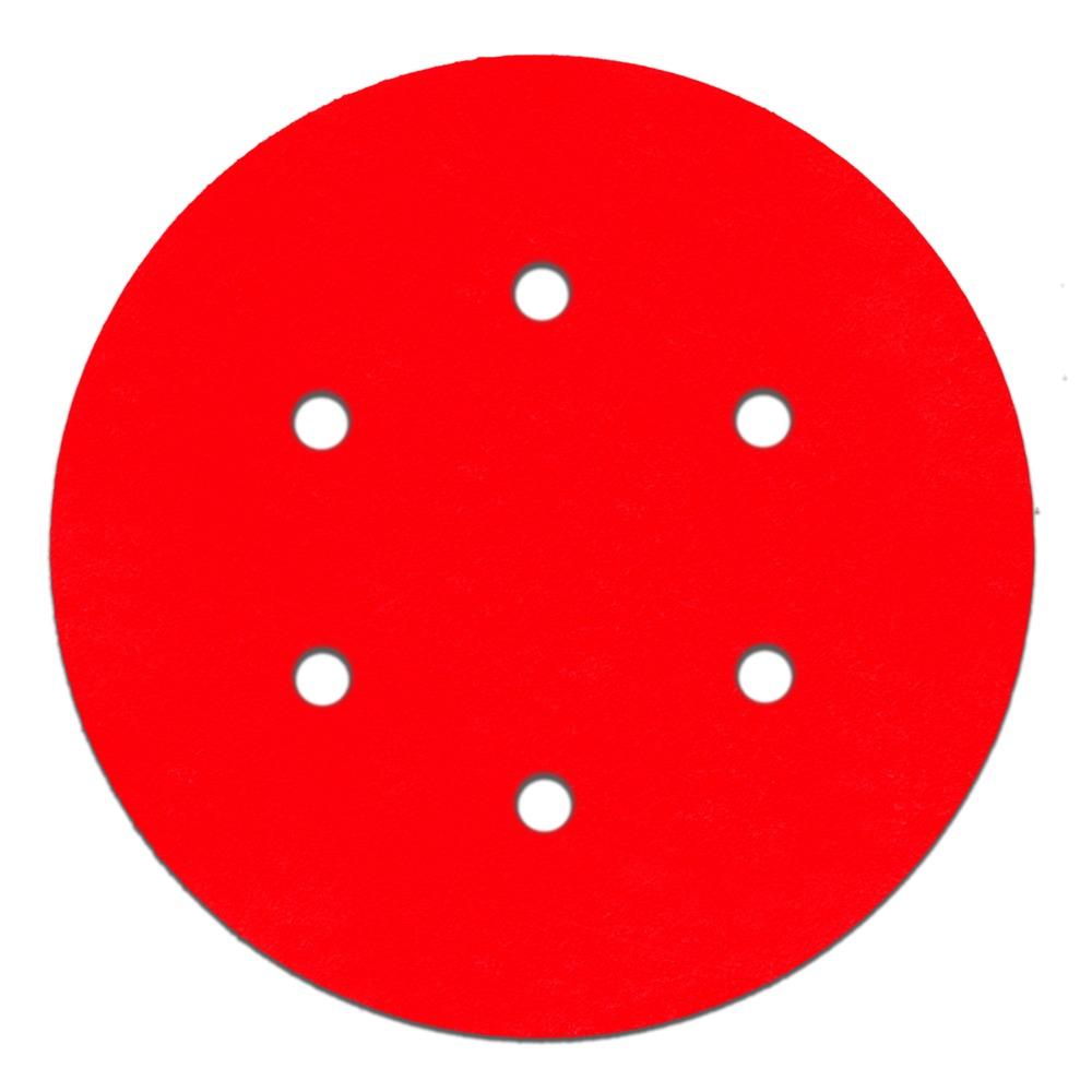 6 in. 220 Grit (Ultra Fine)  ROS Hook & Lock™ Discs (10-Pack)