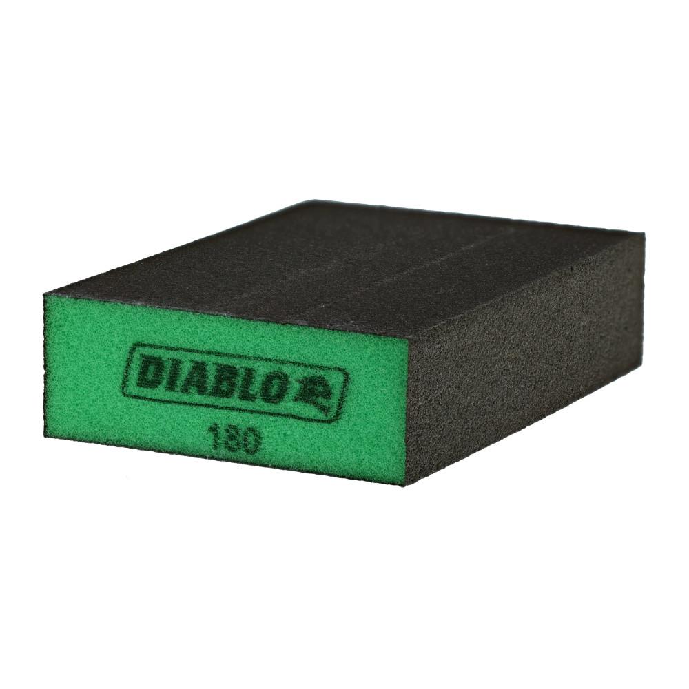 5" x 3" x 1" 180-Grit Large Flat Edge Sanding Sponge