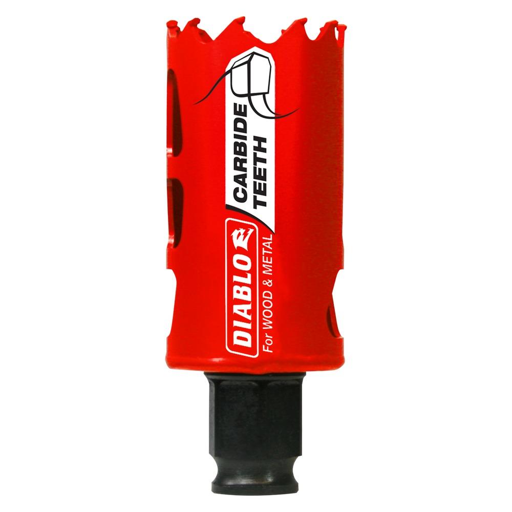 1-3/8 in. (35mm) Carbide-Tipped Wood & Metal Holesaw