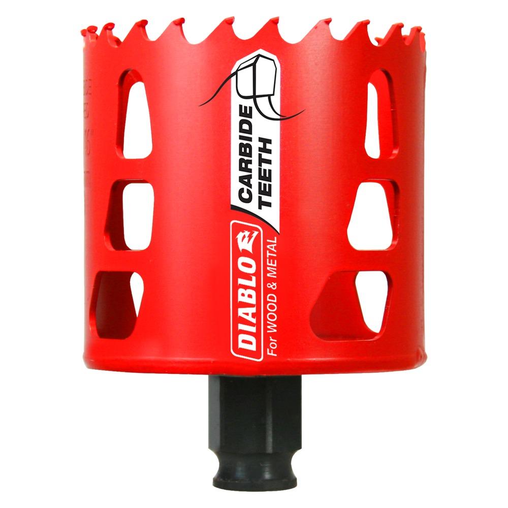 2-11/16 in. (68mm) Carbide-Tipped Wood & Metal Holesaw