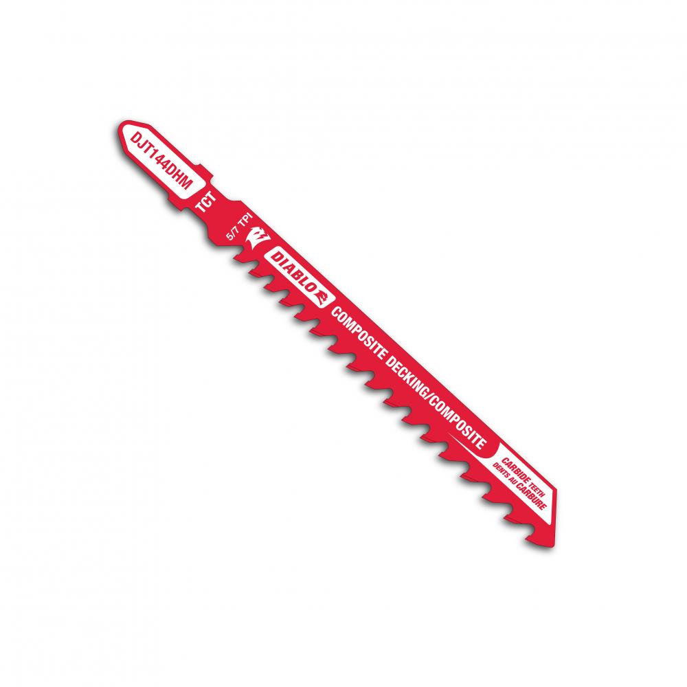 4" 5/7TPI Carbide Jig Saw Blade for Composite Decking