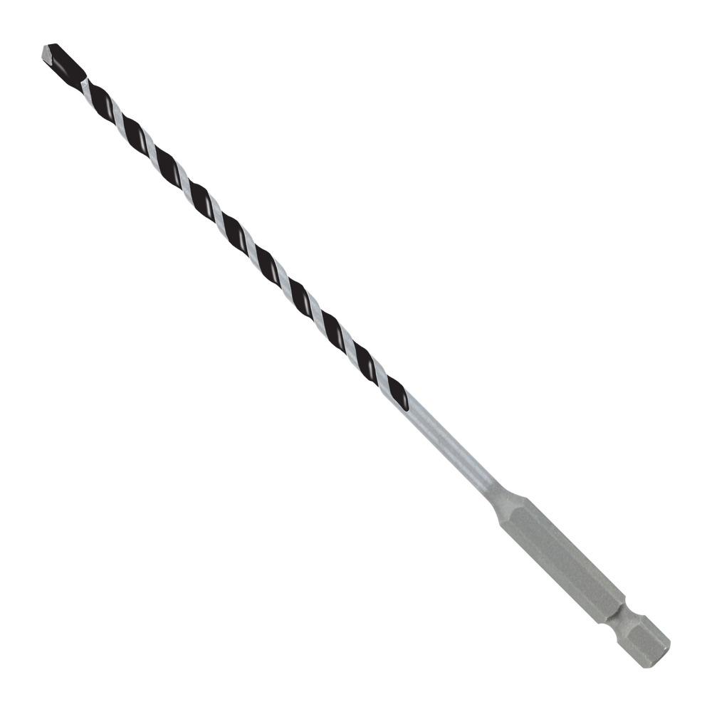 5/32" x 4" x 6" Multi-Material Carbide-Tipped Hammer Drill Bit