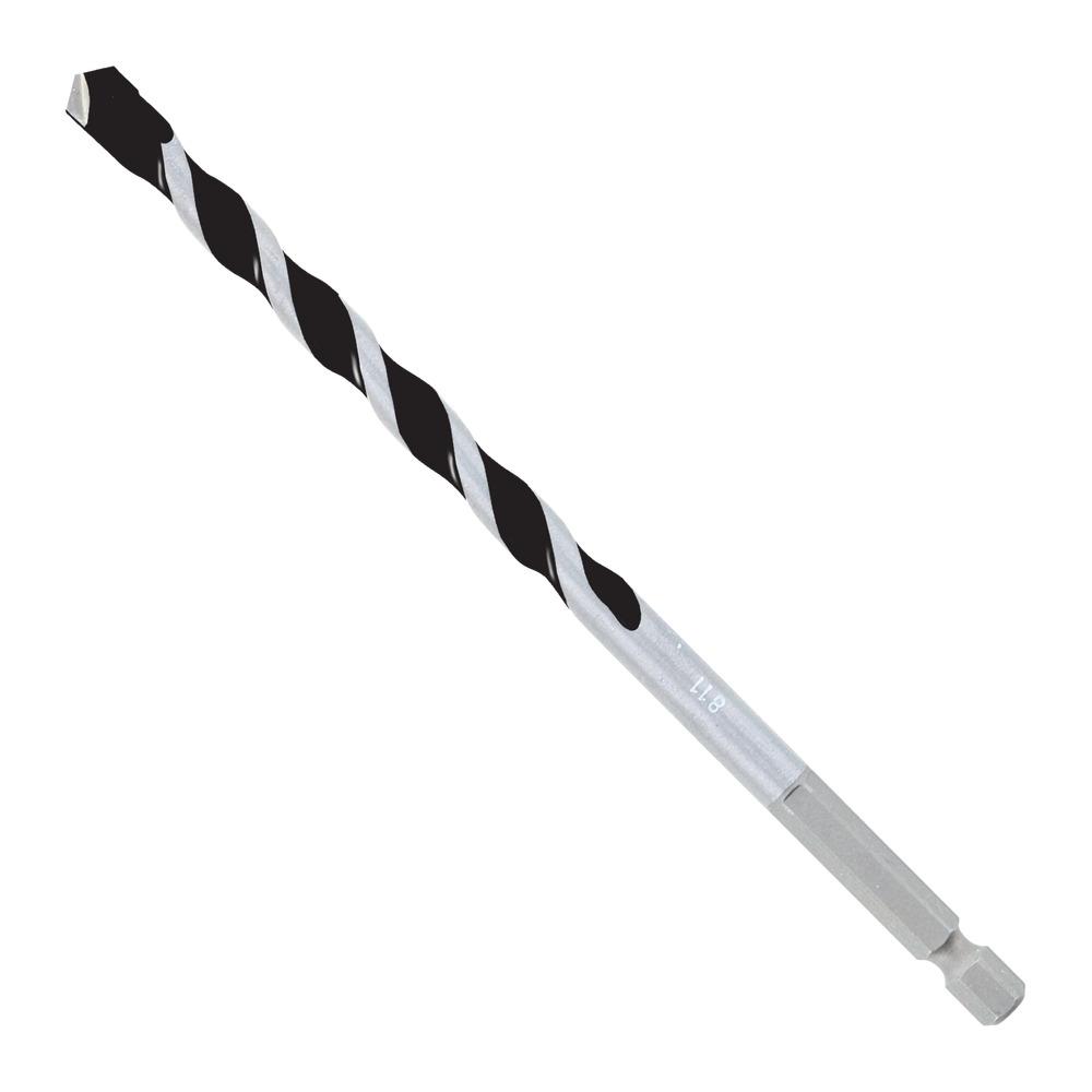 5/16" x 4" x 6" Multi-Material Carbide-Tipped Hammer Drill Bit