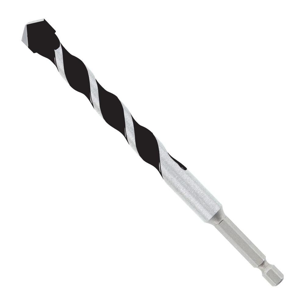 1/2" x 4" x 6" Multi-Material Carbide-Tipped Hammer Drill Bit