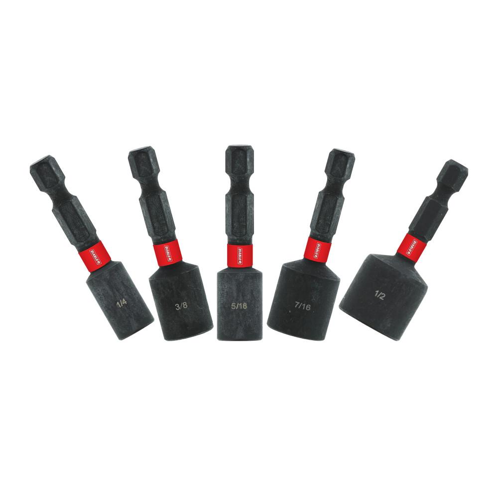 1-7/8" Magnetic Nut Driver Assorted Pack (5-Piece)