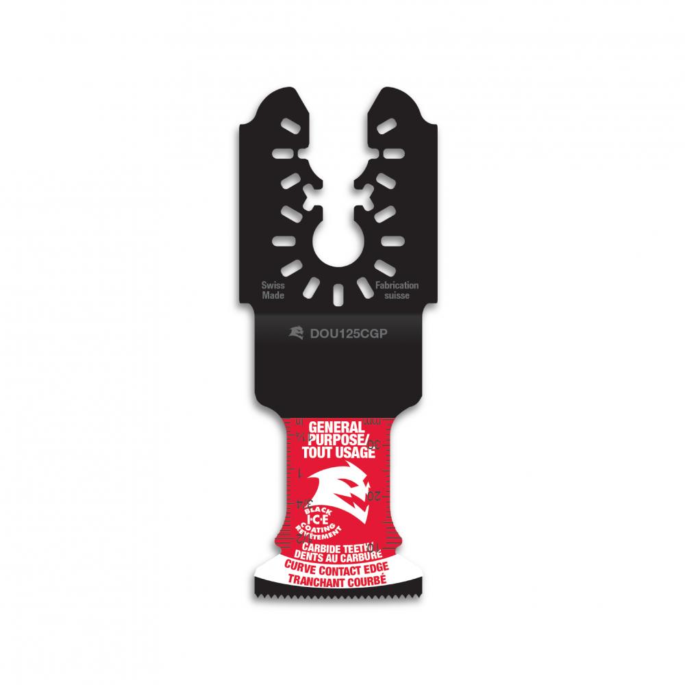 1-1/4" AMPED™ Demo Demon™ Universal Fit Carbide Teeth Oscillating Blade for General Purpose Cuts