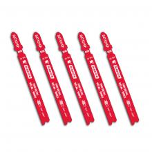 Diablo DJT121GF5 - 3-5/8" 30TPI Bi-Metal Jig Saw Blades for Thin Metal (5-Pack)