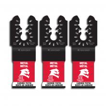 Diablo DOU125CF3 - 1-1/4" AMPED™ Steel Demon™ Universal Fit Carbide Teeth Oscillating Blades for Metal (3-Pack)