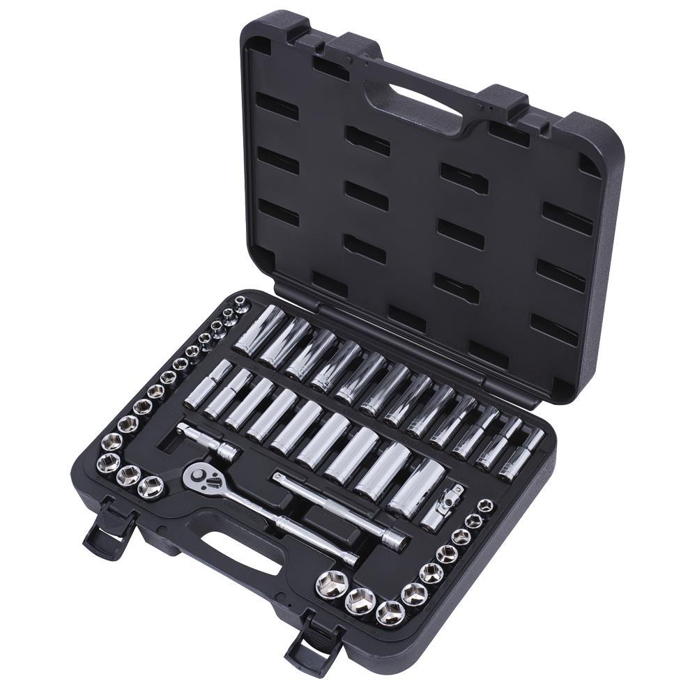 49 PC 3/8" Drive SAE / Metric Socket Set