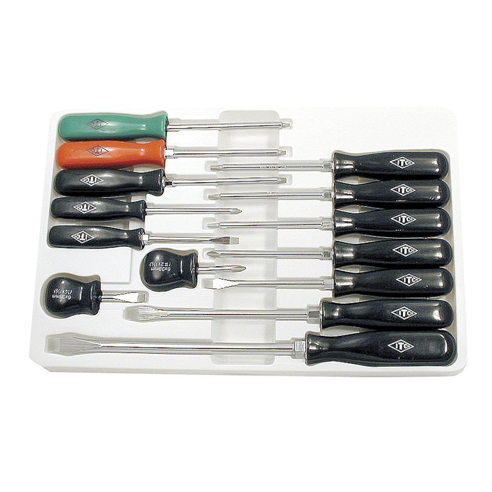 ABS Handle Screwdriver Set - 14 pc
